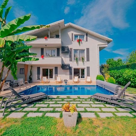 Villa Atlas Muhafazakar Havuzlu, Mustakil Genis Bahceli 萨潘贾 外观 照片