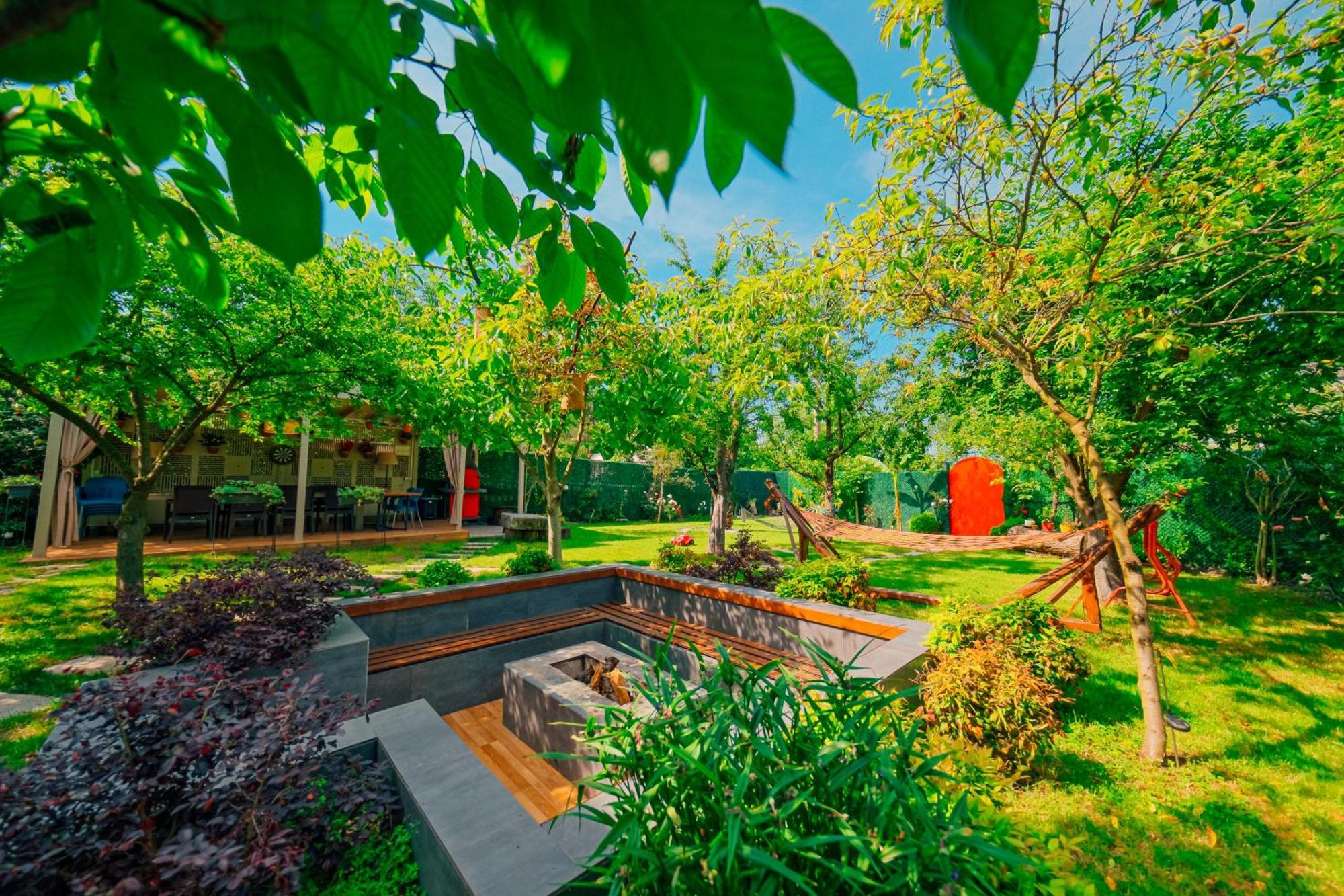 Villa Atlas Muhafazakar Havuzlu, Mustakil Genis Bahceli 萨潘贾 外观 照片