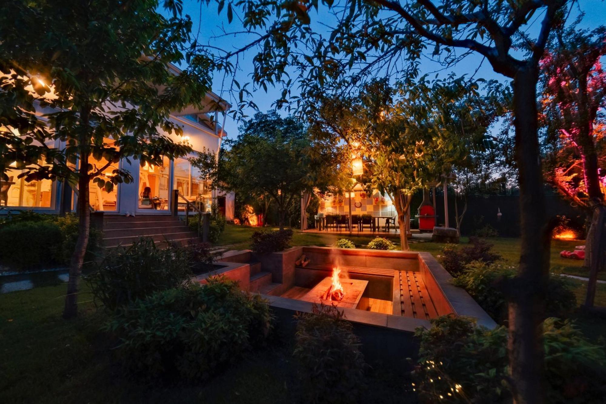 Villa Atlas Muhafazakar Havuzlu, Mustakil Genis Bahceli 萨潘贾 外观 照片